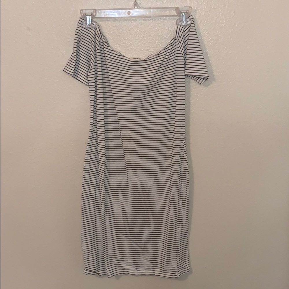 Off the shoulder dress
